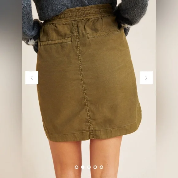 Anthropologie Pilcro Lea Utility Skirt, Xs - Picture 9 of 9